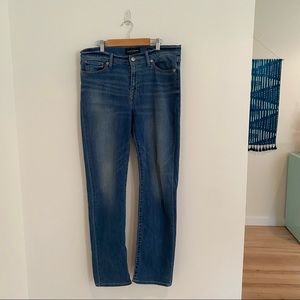 Lucky Brand Brooke Straight Jeans size 31/12